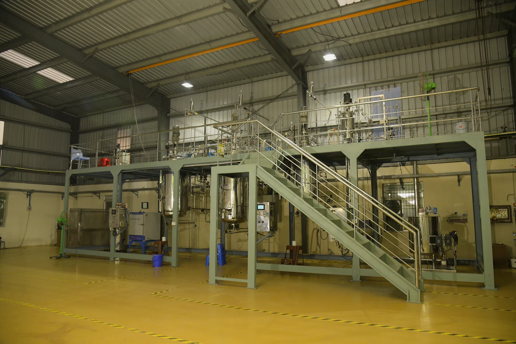 Poseidon Biotech manufacturing plant floor